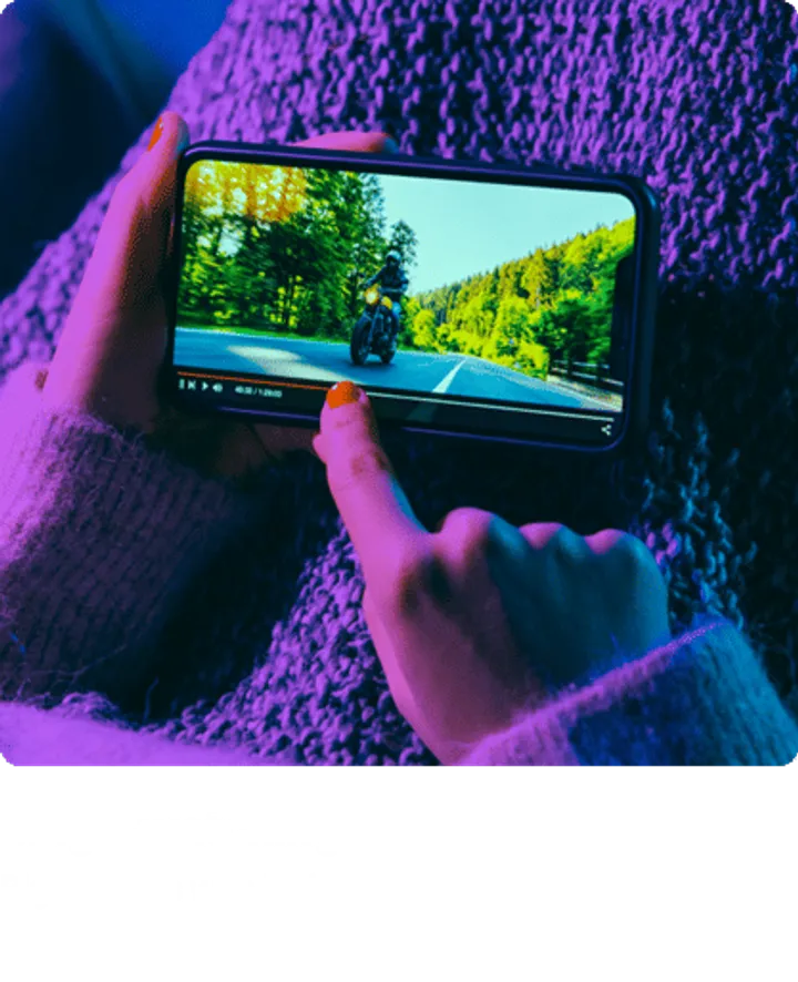 Binge-watching phones